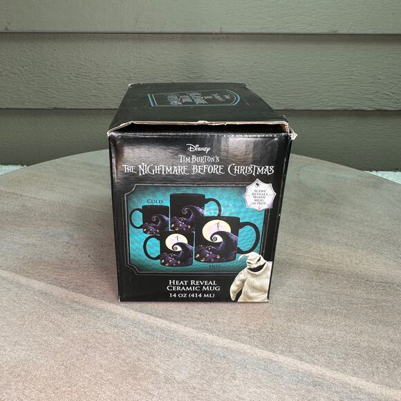 Disney Tim Burton Heat Reveal Coffee Mug The Nightmare Before Christmas New - Picture 5 of 7